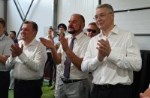 Поздравление коллектива ставропольских парков с днем рождения Президента